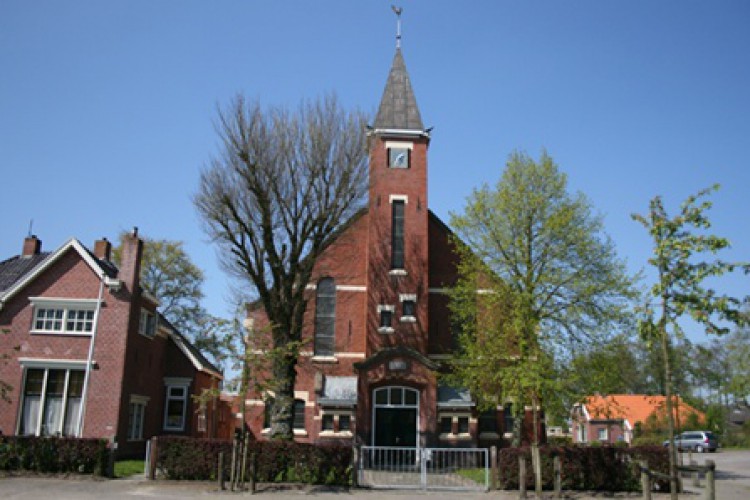 Kerk munnekezijl projectiescherm