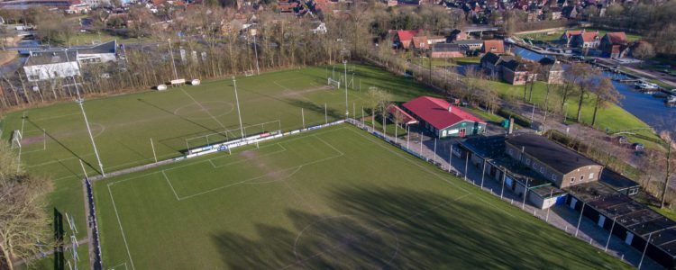 sportpark Schouwerzijlsterweg vv winsum Luchtfoto Sterkenburg media